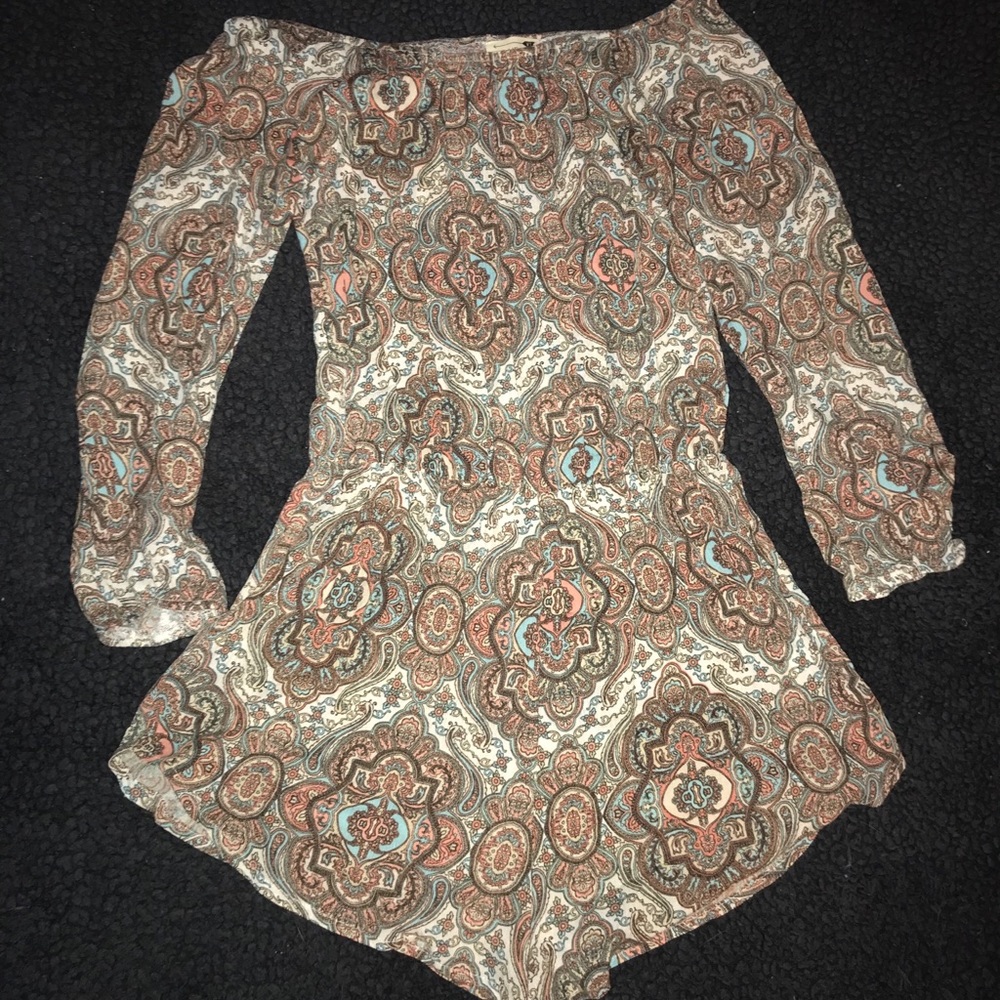 Off the shoulder romper